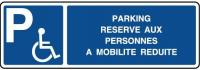 Parking reserve pour personne a mobilite reduite 1